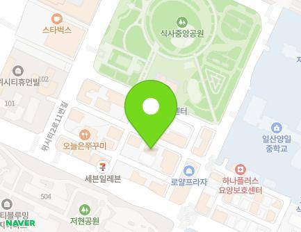 14-26 Wi city 2-ro 11beon-gil, Ilsandong-gu, Goyang-si, Gyeonggi-do, Republic of Korea Map