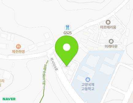 126-4 Wi city 4-ro, Ilsandong-gu, Goyang-si, Gyeonggi-do, Republic of Korea Map