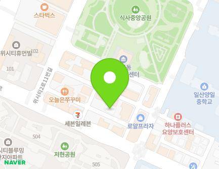 6-25 Wi city 2-ro 11beon-gil, Ilsandong-gu, Goyang-si, Gyeonggi-do, Republic of Korea Map