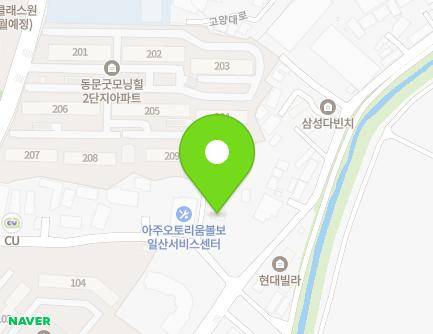 46-47 Eunhaengmaeul-ro, Ilsandong-gu, Goyang-si, Gyeonggi-do, Republic of Korea Map