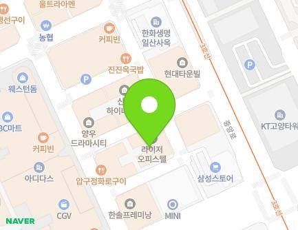 38 Jeongbalsan-ro 42beon-gil, Ilsandong-gu, Goyang-si, Gyeonggi-do, Republic of Korea Map