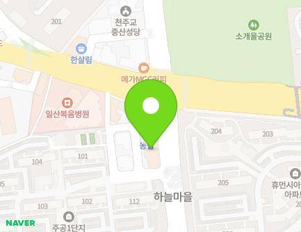 105 Jungsan-ro, Ilsandong-gu, Goyang-si, Gyeonggi-do, Republic of Korea Map