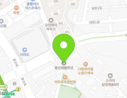 62 Aenigol-gil 43beon-gil, Ilsandong-gu, Goyang-si, Gyeonggi-do, Republic of Korea Map