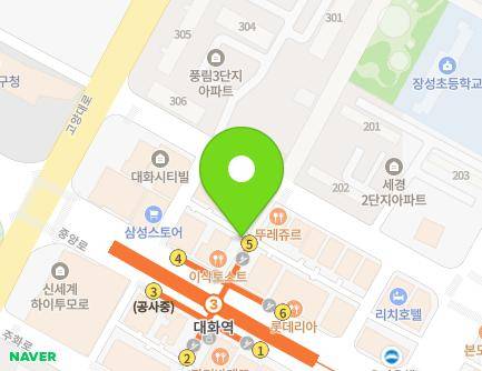 1560-31 Jungang-ro, Ilsanseo-gu, Goyang-si, Gyeonggi-do, Republic of Korea Map