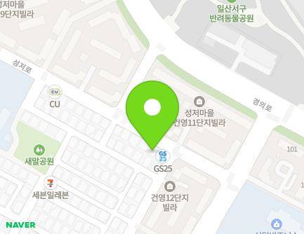120 Seongjeo-ro, Ilsanseo-gu, Goyang-si, Gyeonggi-do, Republic of Korea Map