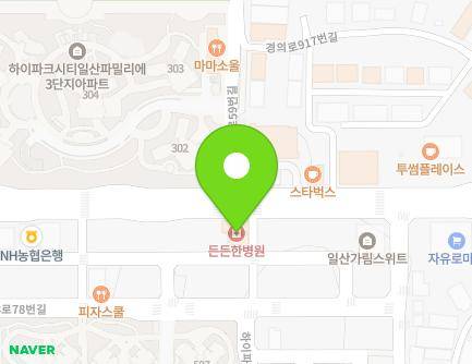 60 Hi park 2-ro, Ilsanseo-gu, Goyang-si, Gyeonggi-do, Republic of Korea Map