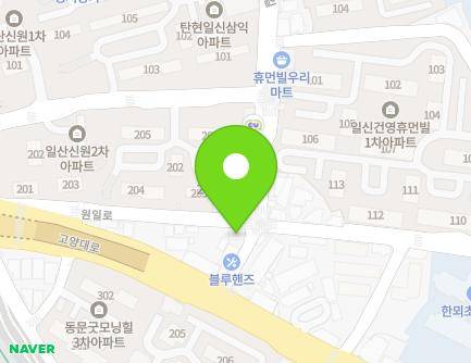 20 Wonil-ro, Ilsanseo-gu, Goyang-si, Gyeonggi-do, Republic of Korea Map