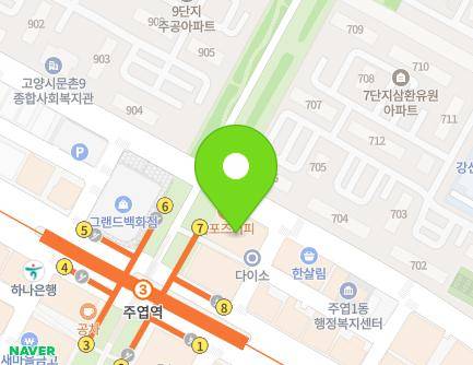121 Gangseong-ro, Ilsanseo-gu, Goyang-si, Gyeonggi-do, Republic of Korea Map