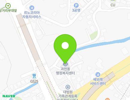 608-17 Gwacheon-daero, Gwacheon-si, Gyeonggi-do, Republic of Korea Map