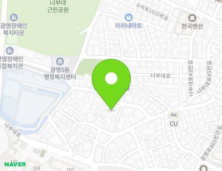 7 Neobudae-ro 35beon-gil, Gwangmyeong-si, Gyeonggi-do, Republic of Korea Map