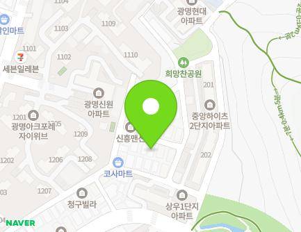 40-12 Saeteo-ro 12beon-gil, Gwangmyeong-si, Gyeonggi-do, Republic of Korea Map