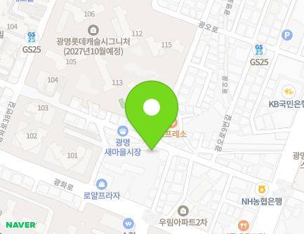 17-3 Gwangmyeong-ro 831beon-gil, Gwangmyeong-si, Gyeonggi-do, Republic of Korea Map