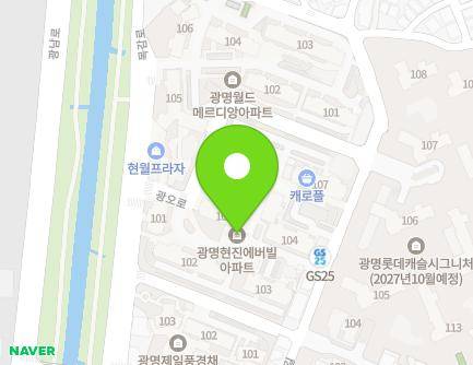 88 Mokgam-ro, Gwangmyeong-si, Gyeonggi-do, Republic of Korea Map