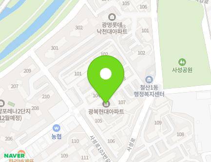 14 Saseong-ro 103beon-gil, Gwangmyeong-si, Gyeonggi-do, Republic of Korea Map