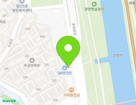 463 Anyangcheon-ro, Gwangmyeong-si, Gyeonggi-do, Republic of Korea Map
