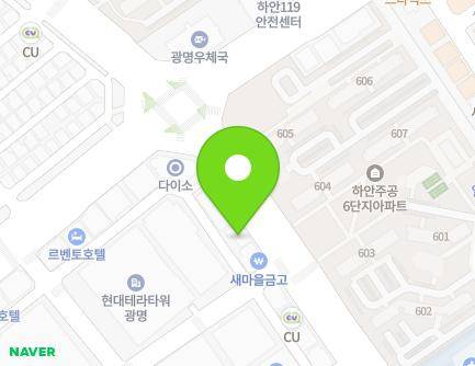655 Ori-ro, Gwangmyeong-si, Gyeonggi-do, Republic of Korea Map