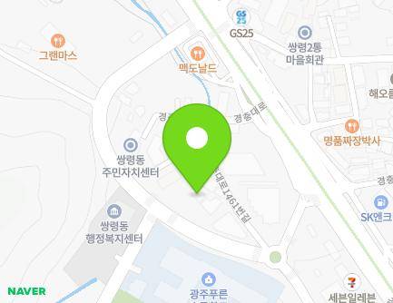 12-17 Gyeongchung-daero 1461beon-gil, Gwangju-si, Gyeonggi-do, Republic of Korea Map