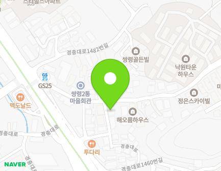 16-1 Gyeongchung-daero 1480beon-gil, Gwangju-si, Gyeonggi-do, Republic of Korea Map