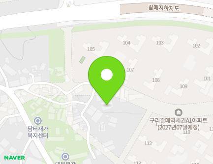 42 Damteo-gil 21beon-gil, Guri-si, Gyeonggi-do, Republic of Korea Map