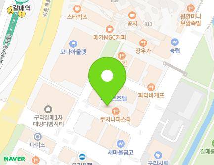 81-8 Galmaejungang-ro, Guri-si, Gyeonggi-do, Republic of Korea Map