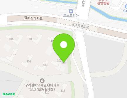 88 Damteo-gil 21beon-gil, Guri-si, Gyeonggi-do, Republic of Korea Map