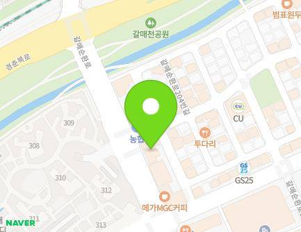 202 Galmaesunhwan-ro, Guri-si, Gyeonggi-do, Republic of Korea Map