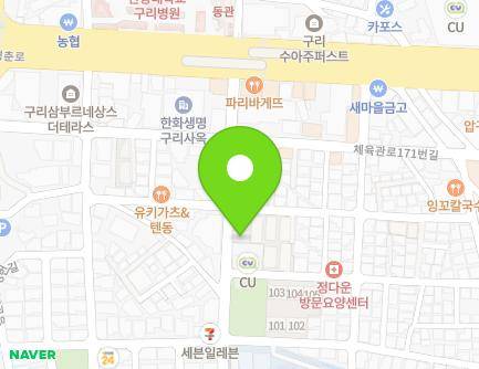 27 Gyeongchun-ro 162beon-gil, Guri-si, Gyeonggi-do, Republic of Korea Map