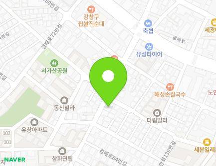 29 Geombae-ro 84beon-gil, Guri-si, Gyeonggi-do, Republic of Korea Map
