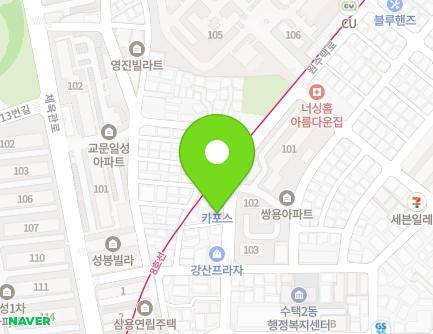 17 Wonsutaek-ro, Guri-si, Gyeonggi-do, Republic of Korea Map