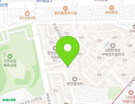 39 Angol-ro 56beon-gil, Guri-si, Gyeonggi-do, Republic of Korea Map