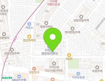 6-15 Wonsutaek-ro, Guri-si, Gyeonggi-do, Republic of Korea Map