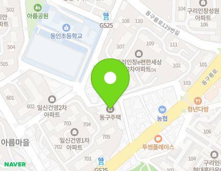 21 Donggureung-ro 103beon-gil, Guri-si, Gyeonggi-do, Republic of Korea Map