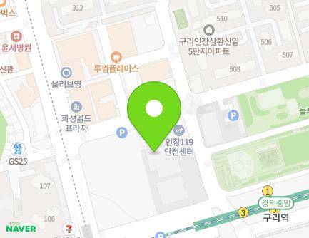 32-10 Geonwon-daero 34beon-gil, Guri-si, Gyeonggi-do, Republic of Korea Map