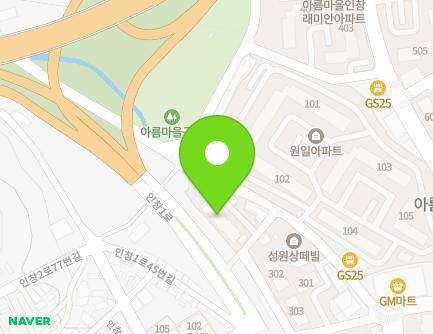 103 Donggureung-ro 53beon-gil, Guri-si, Gyeonggi-do, Republic of Korea Map