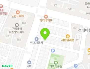 19 Geombae-ro 120beon-gil, Guri-si, Gyeonggi-do, Republic of Korea Map