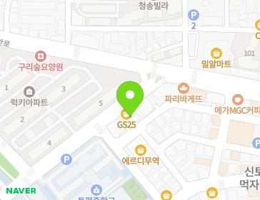 126-2 Imunan-ro, Guri-si, Gyeonggi-do, Republic of Korea Map