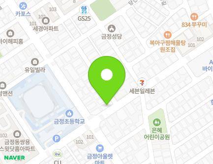 28 Geumjeong-ro, Gunpo-si, Gyeonggi-do, Republic of Korea Map