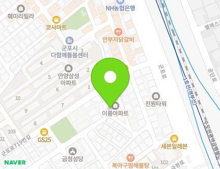 48 Dangsan-ro 192beon-gil, Gunpo-si, Gyeonggi-do, Republic of Korea Map