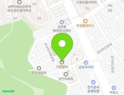 19 Geumsan-ro 33beonan-gil, Gunpo-si, Gyeonggi-do, Republic of Korea Map