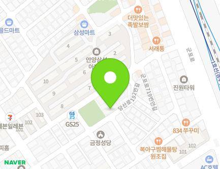 35 Dangsan-ro 192beon-gil, Gunpo-si, Gyeonggi-do, Republic of Korea Map