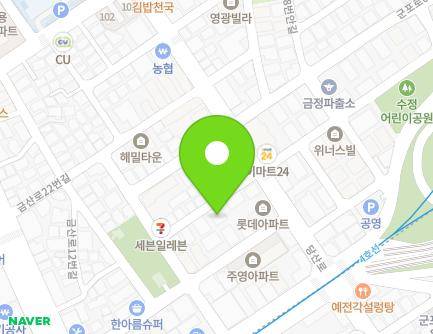 11 Dangsan-ro 155beon-gil, Gunpo-si, Gyeonggi-do, Republic of Korea Map