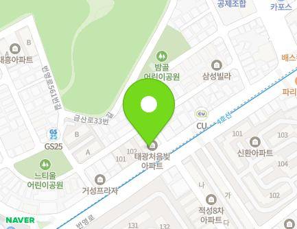 571 Beonyeong-ro, Gunpo-si, Gyeonggi-do, Republic of Korea Map