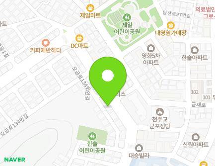 37 Ogeum-ro 134beonan-gil, Gunpo-si, Gyeonggi-do, Republic of Korea Map