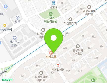 3 Beonyeong-ro 550beon-gil, Gunpo-si, Gyeonggi-do, Republic of Korea Map