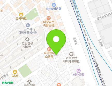 7 Gunpo-ro 719beonan-gil, Gunpo-si, Gyeonggi-do, Republic of Korea Map