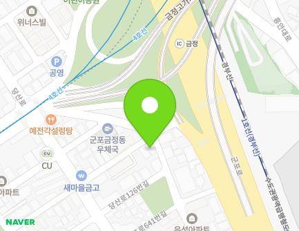 34 Beonyeong-ro 624beon-gil, Gunpo-si, Gyeonggi-do, Republic of Korea Map