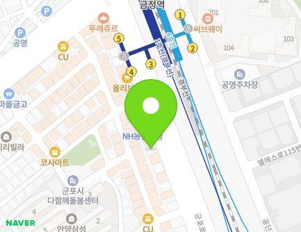 729-1 Gunpo-ro, Gunpo-si, Gyeonggi-do, Republic of Korea Map