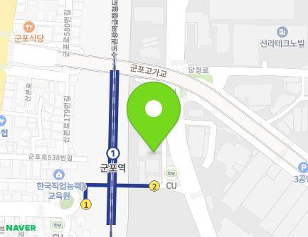93-15 Gongdan-ro, Gunpo-si, Gyeonggi-do, Republic of Korea Map