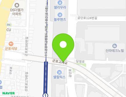 109 Gongdan-ro, Gunpo-si, Gyeonggi-do, Republic of Korea Map
