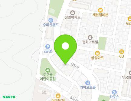 35 Geumdang-ro, Gunpo-si, Gyeonggi-do, Republic of Korea Map